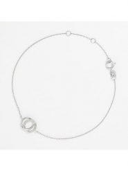 Maison héritage PARIS Złota bransoletka z diamentami rozmiar: onesize. Szare bransoletki Maison héritage PARIS, z diamentem, złote. Za 848.99 zł.