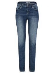 Sublevel Dżinsy - Slim fit - w kolorze granatowym rozmiar: XL. Niebieskie jeansy Sublevel, xl, z aplikacjami. Za 110.04 zł.