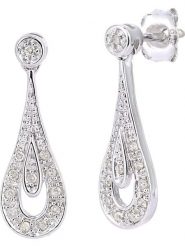 Revoni Złote kolczyki-wkrętki z diamentami rozmiar: onesize. Szare kolczyki Revoni, z diamentem, złote. Za 1,522.99 zł.