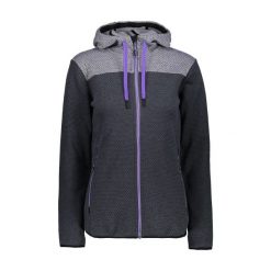 Bluza damska z kapturem CMP. Szare bluzy CMP, bez wzorów, z kapturem. Za 361.60 zł.