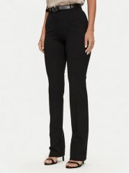 Marciano Guess Spodnie materiałowe 4YGB23 6375Z Czarny Regular Fit. Czarne spodnie materiałowe Marciano Guess, z aplikacjami, z materiału. Za 339.99 zł.