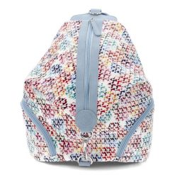 Niebieski Stylowy Damski Plecak Rieker. Niebieskie plecaki Rieker, bez wzorów, z materiału. Za 259.00 zł.