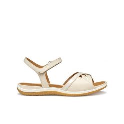 Sandały damskie Geox S.Vega B. Brązowe sandały Converse, bez wzorów, z gumy, eleganckie, bez obcasa, bez zapięcia. Za 298.99 zł.