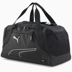 Torba sportowa PUMA FUNDAMENTALS SPORTS BAG 079230-01. Czarne torby na ramię Puma, bez wzorów, z materiału, sportowe, na ramię, duże, bez dodatków. Za 75.00 zł.