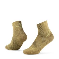 Skarpety biegowe Buff Dryflx Quarter Sock DQ. Zielone skarpety Buff, bez wzorów. Za 108.89 zł.