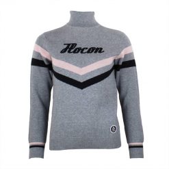 Damski sweter z golfem Peak Mountain Acioto. Szare golfy Peak Mountain, l, bez wzorów, bez ramiączek. W wyprzedaży za 190.50 zł.