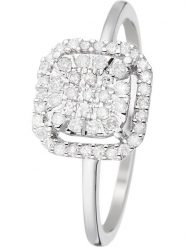 CARATELLI Złoty pierścionek "D'amour et de Tendresse" z diamentami rozmiar: 56. Szare pierścionki CARATELLI, z diamentem, złote. Za 1,631.99 zł.