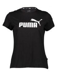 Puma Koszulka "Essential" w kolorze czarnym rozmiar: S. Czarne bluzki Puma, s, bez wzorów, z bawełny, bez kołnierzyka, bez ramiączek. Za 57.06 zł.
