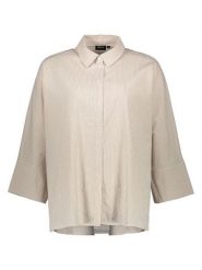 ONLY Koszula w kolorze beżowym rozmiar: XS. Brązowe koszule Only, xs, bez wzorów, z bawełny, bez kołnierzyka, bez ramiączek. Za 77.95 zł.