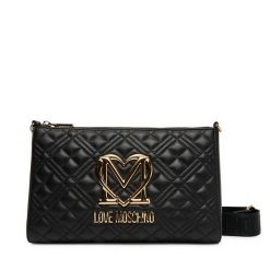 Torebka LOVE MOSCHINO. Czarne listonoszki Love Moschino, bez wzorów, bez dodatków. Za 1,169.00 zł.