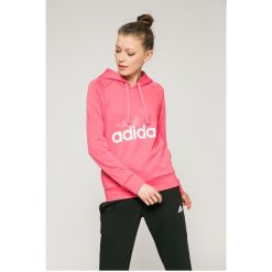 Adidas Performance - Bluza. Szare bluzy adidas Performance, m, z nadrukiem, z bawełny, z kapturem. W wyprzedaży za 169.90 zł.