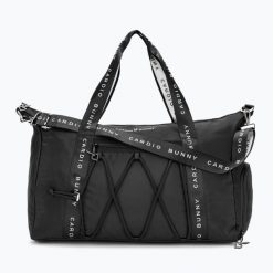 Torba treningowa Cardio Bunny HCB-525 black. Czarne torby na ramię Cardio Bunny, bez wzorów, z materiału, sportowe, na ramię, bez dodatków. Za 79.99 zł.
