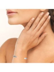 L'atelier précieux Srebrna bransoletka rozmiar: onesize. Szare bransoletki l'Atelier precieux, srebrne. Za 260.99 zł.