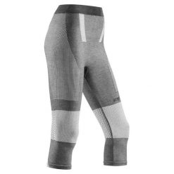 Zimowe legginsy sportowe 3/4 nogawki CEP damskie. Szare bielizna sportowa CEP, m, bez wzorów, z materiału. Za 299.00 zł.
