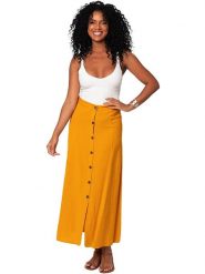 Aller Simplement Spódnica w kolorze pomarańczowym rozmiar: 34. Pomarańczowe spódnice Aller Simplement, na co dzień, bez wzorów, maxi, proste. Za 69.99 zł.