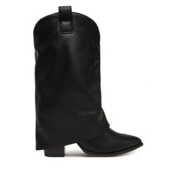 Botki Call It Spring. Czarne botki Call it Spring, bez wzorów, bez obcasa, na słupku, bez zapięcia. Za 439.99 zł.