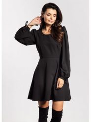 Awama Sukienka w kolorze czarnym rozmiar: S. Czarne sukienki Awama, s, bez wzorów, bez kołnierzyka, bez ramiączek, mini. Za 161.45 zł.