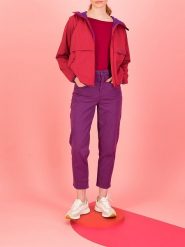 Blutsgeschwister Kurtka funkcyjna "Windbraut Short" w kolorze różowym rozmiar: S. Różowe kurtki sportowe Blutsgeschwister, s, bez wzorów, z bawełny, bez kaptura, outdoorowe. Za 136.45 zł.
