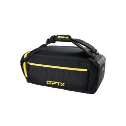 Torba Duffle Wilson Optix. Czarne torby na ramię Wilson, bez wzorów, z materiału, eleganckie, na ramię, bez dodatków. Za 397.10 zł.