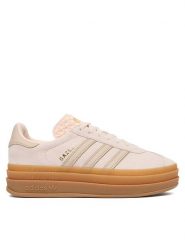 Adidas Sneakersy Gazelle Bold JQ1296 Różowy. Czerwone płaszcze Adidas, bez wzorów, ze skóry, bez kaptura. Za 314.99 zł.