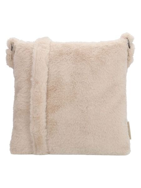 Beagles Torebka w kolorze kremowym - 24 x 25 x 5 cm rozmiar: onesize. Brązowe torby na ramię Beagles, bez wzorów, z materiału, na ramię, bez dodatków. Za 95.46 zł.