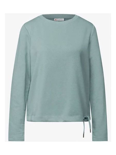 Street One Sweter w kolorze błękitnym rozmiar: 34. Niebieskie swetry Street One, bez wzorów, bez ramiączek. Za 127.35 zł.