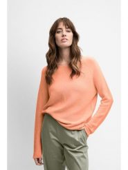 Cinque Sweter ''Ciella'' w kolorze pomarańczowym rozmiar: XS. Pomarańczowe swetry Cinque, xs, bez wzorów, ze splotem, bez ramiączek. Za 199.95 zł.