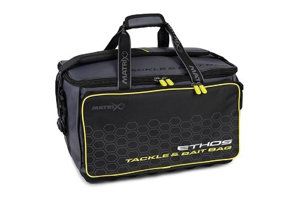 Torba Wędkarska Na Akcesoria Matrix Ethos Tackle And Bait Bag. Czarne torby na ramię MATRIX, bez wzorów, na ramię, duże, bez dodatków. Za 346.50 zł.