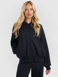 4F Bluza dresowa rozpinana bez kaptura damska - czarna M. Czarne bluzy 4f, m, bez wzorów, z dresówki, bez kaptura. Za 199.99 zł.