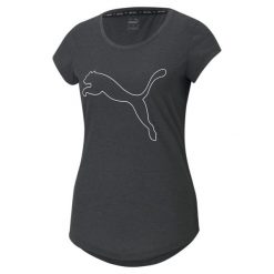 Koszulka Sportowa Damska Puma Performance Heather Cat. Szare kurtki Puma, xs, bez wzorów, bez kaptura. Za 75.99 zł.