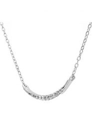 Diamant Vendôme Złoty naszyjnik z diamentowym elementem ozdobnym - dł. 40 cm rozmiar: onesize. Szare naszyjniki Diamant Vendöme, z diamentem, złote. Za 1,405.99 zł.