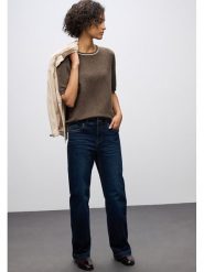 Cecil Sweter w kolorze brązowym rozmiar: 44. Brązowe swetry Cecil, bez wzorów, bez ramiączek. Za 109.00 zł.