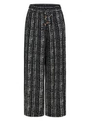 Eight2Nine Spodnie w kolorze czarno-białym rozmiar: XL. Czarne spodnie materiałowe Eight2Nine, xl, bez wzorów, z materiału. Za 86.99 zł.