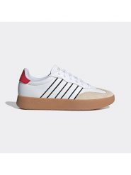 Adidas Sneakersy "Barreda" w kolorze biało-beżowym rozmiar: 46. Białe trampki Adidas, bez wzorów, z materiału, bez zapięcia. Za 191.42 zł.