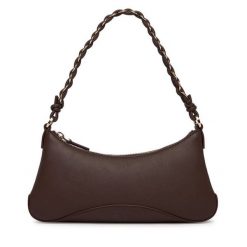 Torebka HUGO. Brązowe torebki klasyczne Hugo, bez wzorów, bez dodatków. Za 519.99 zł.