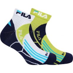Fila 2-pack Quarter Running skarpety Acid 35-38. Niebieskie skarpety Fila, bez wzorów. Za 135.99 zł.