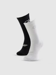 4F Skarpetki długie (2-pack) damskie 4F x Anna Lewandowska - multikolor 39-42. Skarpety 4f, bez wzorów, z bawełny. Za 59.99 zł.