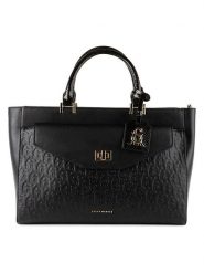 Steve Madden Torebka w kolorze czarnym - 34 x 23 x 12 cm rozmiar: onesize. Czarne torebki klasyczne Steve Madden, bez wzorów, z materiału, z tłoczeniem, bez dodatków. Za 280.44 zł.