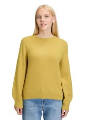 CARTOON Sweter w kolorze musztardowym rozmiar: 36. Żółte swetry Cartoon, bez wzorów, bez ramiączek. Za 129.95 zł.