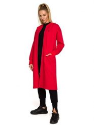 Made of emotion Bluza w kolorze czerwonym rozmiar: M. Czerwone bluzy Made Of Emotion, m, bez wzorów, bez kaptura. Za 159.95 zł.