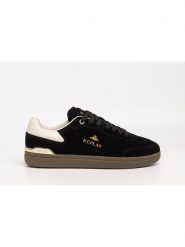 Replay Skórzane sneakersy w kolorze czarnym rozmiar: 38. Czarne trampki Replay, bez wzorów, bez zapięcia. Za 217.99 zł.