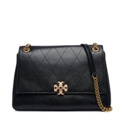 Torebka Tory Burch. Czarne torebki klasyczne Tory Burch, bez wzorów, bez dodatków. Za 2,762.99 zł.