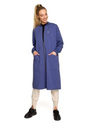 Made of emotion Bluza w kolorze niebieskim rozmiar: L. Niebieskie bluzy Made Of Emotion, l, bez wzorów, bez kaptura. Za 159.95 zł.