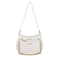 Torebka Nine West. Białe torebki klasyczne Nine West, bez wzorów, bez dodatków. Za 249.99 zł.