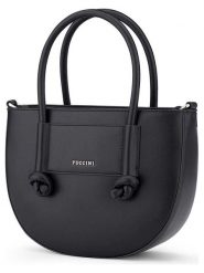 Puccini Torebka w kolorze czarnym - 27 x 20 x 9 cm rozmiar: onesize. Czarne torby na ramię Puccini, bez wzorów, z materiału, przez ramię, bez dodatków. Za 104.99 zł.