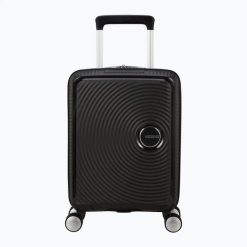 Walizka podróżna American Tourister Soundbox Mini 47 22. Czarne walizki American Tourister, bez wzorów. Za 399.99 zł.