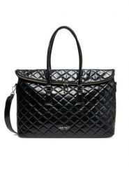 Nine West Torebka CEO-SOPHIA-LA374-4066 Czarny. Czarne shopper Nine West, bez wzorów, z materiału, bez dodatków. Za 299.99 zł.