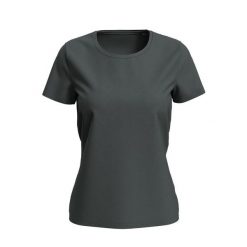 Damska Koszulka Lux. Szare bluzki STEDMAN, m, bez wzorów, sportowe, bez kołnierzyka, bez ramiączek. Za 45.99 zł.