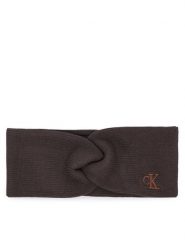 Calvin Klein Opaska materiałowa Fine LV04F8019G Brązowy ciemny. Brązowe rękawiczki Calvin Klein, bez wzorów, z materiału. Za 129.99 zł.