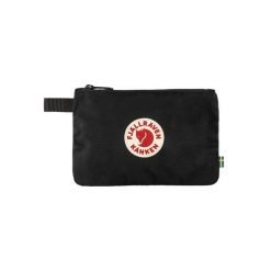 Saszetka Fjallraven Kanken Gear Pocket - black. Czarne torby na ramię Fjällräven, bez wzorów, sportowe, bez dodatków. Za 88.99 zł.
